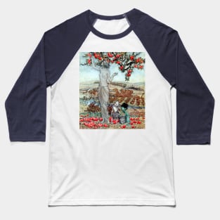 Song to Pomona - A Dish of Apples - Arthur Rackham Baseball T-Shirt